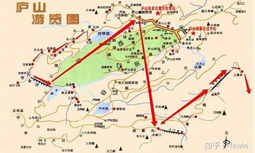 庐山二日游路线推荐一下,庐山二日游路线图