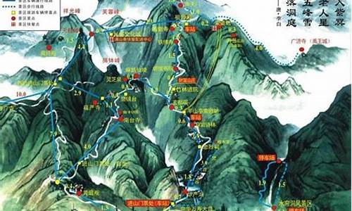 庐山旅游攻略一日游路线图,庐山攻略经典路线