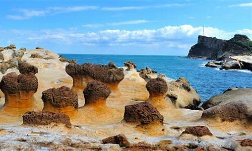 野柳海滩,野柳地质公园海蚀景观