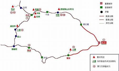 上海到成都自驾游最佳路线_上海到成都自驾游路线